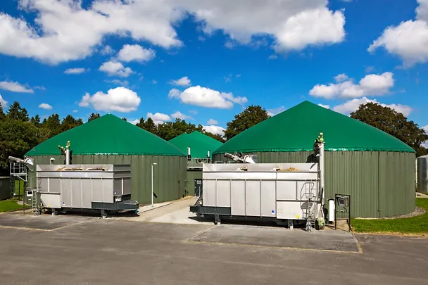 Biogasanlage auf Gut Hülsenberg Biogasanlage auf Gut Hülsenberg