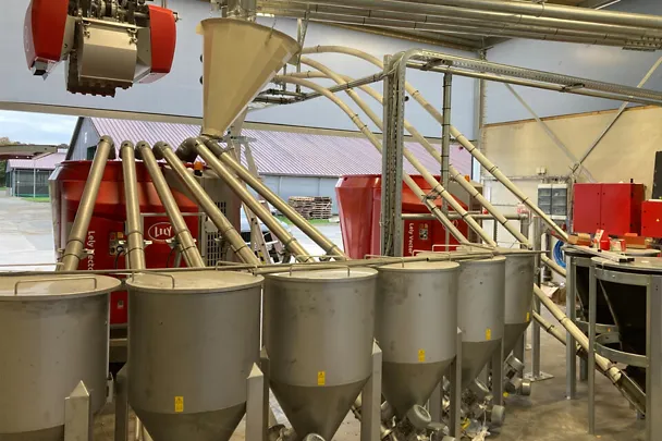 Futterküche Lely Vector