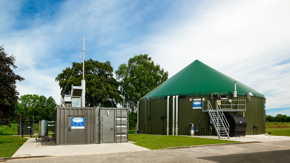 Biogasanlage Rindermist
